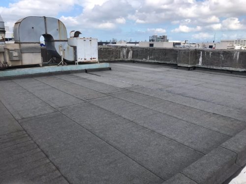 屋頂防水毯鋪設工程